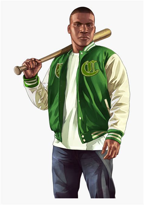 Franklin Gta 5 Drawing - Franklin Gta 5 Png, Transparent Png ...