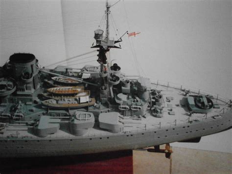 1/128th Royal Navy Nelson Class Battleship - Fleetscale | Model Warship ...