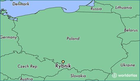 Where is Rybnik, Poland? / Rybnik, Silesian Voivodeship Map - WorldAtlas.com