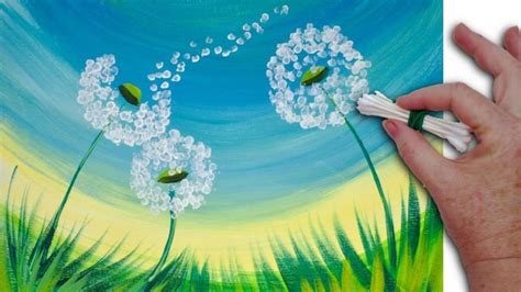 Image result for easy kids flower canvas painting | Leinwand malerei diy, Wie man blumen malt ...