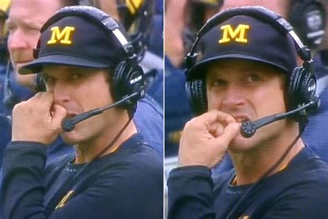 Harbaugh Eats Boogers Blank Template - Imgflip