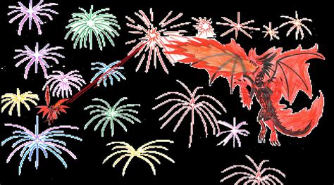 Fireworks Dragon by Neotroid12 on DeviantArt