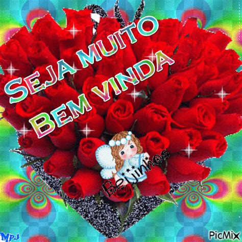 Seja muito bem vinda - Free animated GIF - PicMix