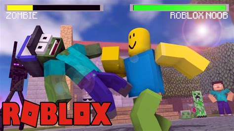 Monster School VS ROBLOX Minecraft Animation - YouTube