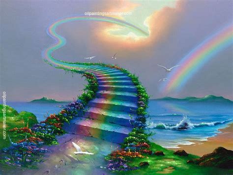 Jim Warren Over the Rainbow painting art sale, painting Authorized official website ...