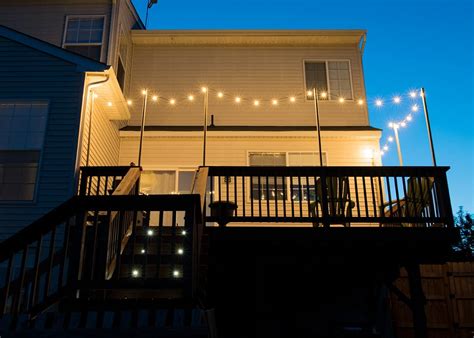 Outdoor Deck String Lights for Fun Summer Nights - Craving Some Creativity