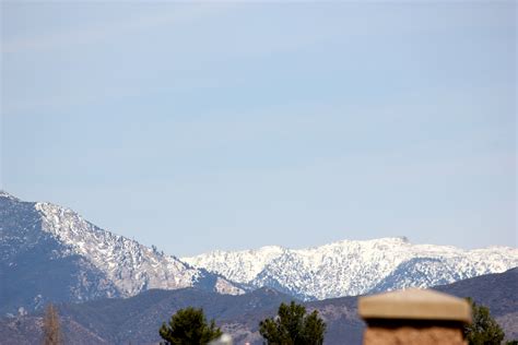 Snow in Big Bear & Arrowhead in the San Bernardino Mountains