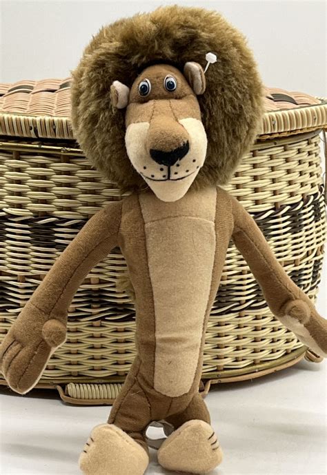 Dreamworks MADAGASCAR 2004 Alex Lion Plush By Nanco