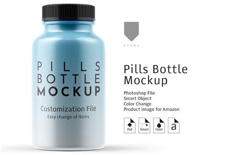 25+ Stunning Pills Bottle Mockup PSD Templates | Mockuptree