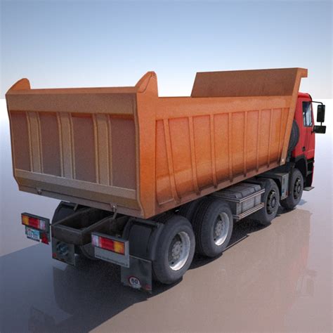 3d Model Tipper Truck