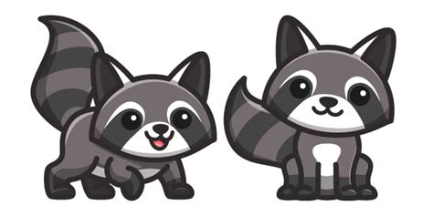 Cute Racoon cursor – Custom Cursor