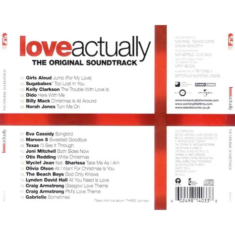 Love Actually - mp3 buy, full tracklist