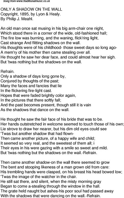 Windows: From The Window To The Wall Lyrics