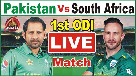 Pakistan Vs South Africa Watch Live 1st ODI Match 2019 || PTV Sports ...