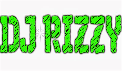 DJ RIZZY MUSIC: NEW LOGO