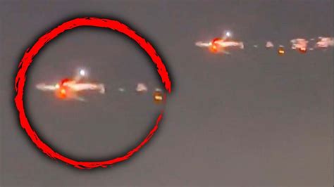 Cargo Plane Makes Emergency Landing After Catching on Fire - YouTube