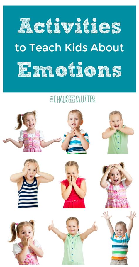 Activities to Teach Kids About Emotions