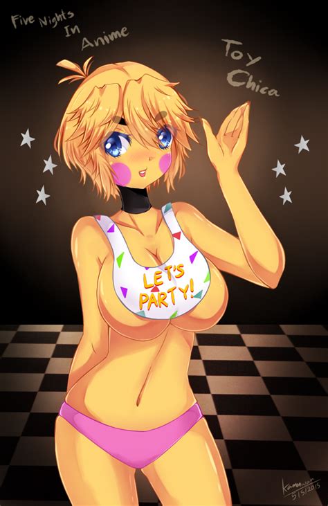 Toy Chica Five Nights In Anime + SpeedPaint by PlaidaowAndPencil on DeviantArt