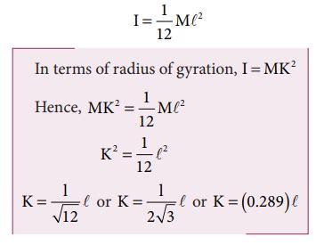 Radius of Gyration