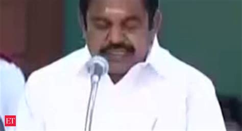 Palaniswami takes oath as Tamil Nadu CM - The Economic Times Video | ET Tv