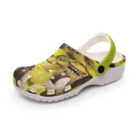 Custom Crocs Shrek Edition the Shrek Crocs Ogre Movie - Etsy