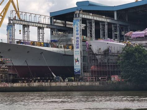 China's New Type 054B Frigates Break Cover at two Shipyards - Naval News