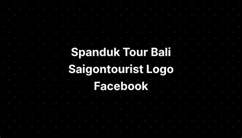 Spanduk Tour Bali Saigontourist Logo Facebook Vector Blanco - IMAGESEE