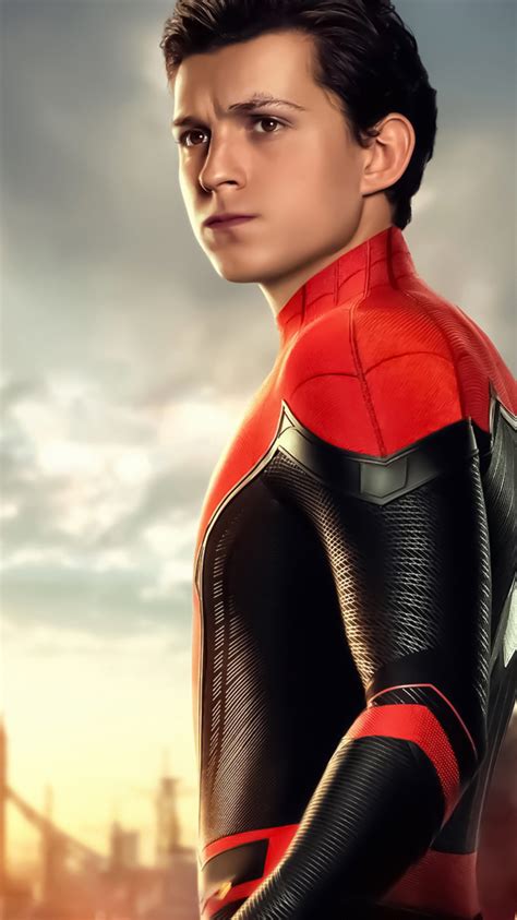 750x1334 Tom Holland Spider Man Far From Home Poster iPhone 6, iPhone ...