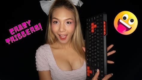 ASMR Too Much Caffeine Makes Me Crazy 🤪 | Bubble Sounds, Keyboard Tapping, Water Shaking ...