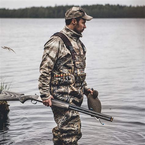 HISEA Chest Waders Neoprene Duck Hunting Waders for Men with 600G Insulated Boot Waterproof Camo ...