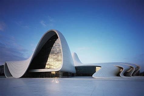 Heydar Aliyev Cultural Center, Designed by Zaha Hadid Architects ...