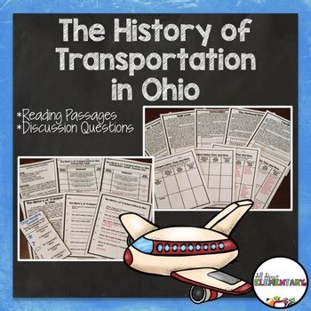 The History of Transportation in Ohio by All About Elementary | TPT