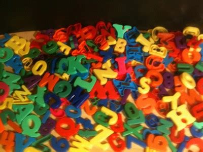 COLORFUL PLASTIC MAGNETIC ALPHABET LETTERS AND NUMBERS - OVER 200 Pcs ...