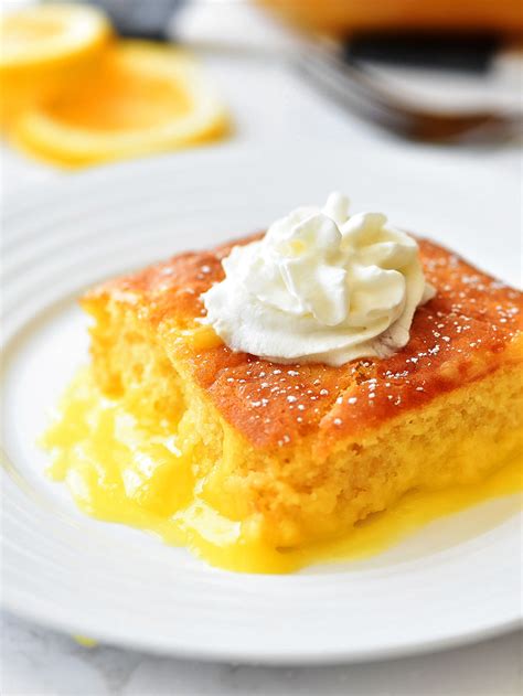 Lemon Pudding Cake - Life In The Lofthouse