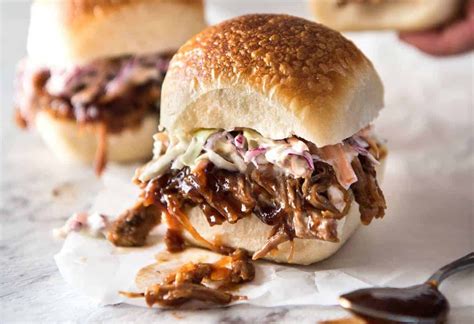 Slow Cooker BBQ Pulled Pork Sandwich | RecipeTin Eats