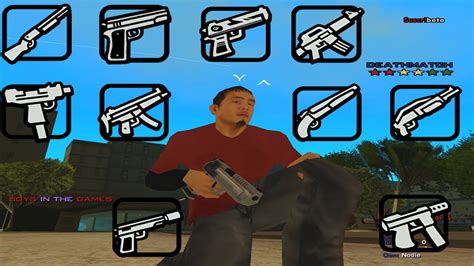 LOW POLY WEAPON PACK para GTA SAN ANDREAS/SAMP/MTA/PC & ANDROID - YouTube