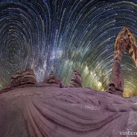 Arches National Park | Star trails, Night sky photos, Astronomy pictures