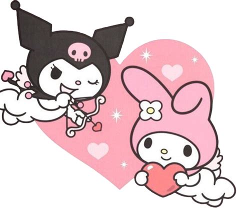 #mymelody #kuromi #sanrio #y2k #pink #hearts #cute #egirl #2000s #freetoedit | Hello kitty ...