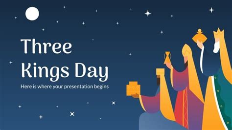 Three Kings Day | Google Slides & PowerPoint template