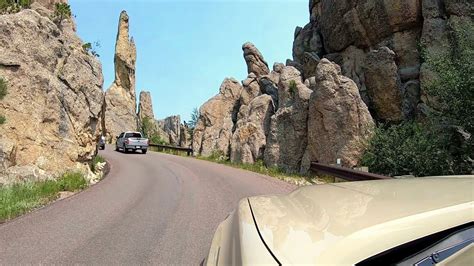 Driving Needles Highway at Custer State Park, SD - YouTube