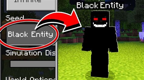 NÃO ENTRE NA SEED AMALDIÇOADA DA BLACK ENTITY NO MINECRAFT PE - YouTube