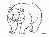 Big Coloring Pages Of Bears sketch template