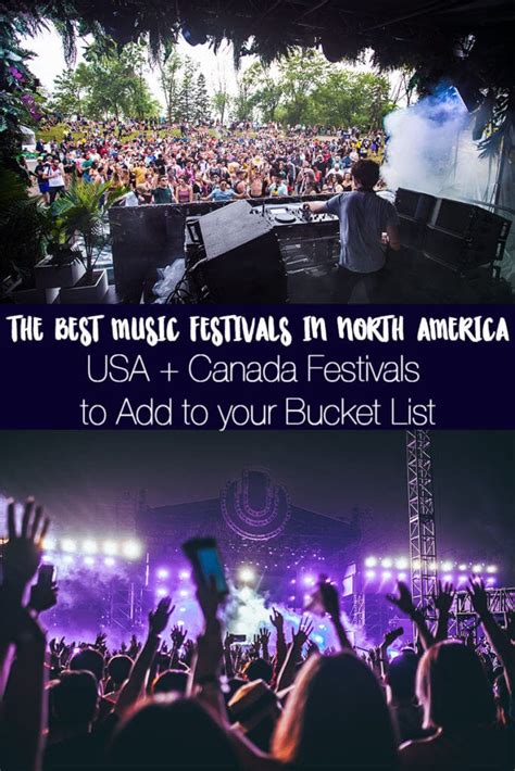 20 Best Music Festivals in North America to Visit (USA + Canada)