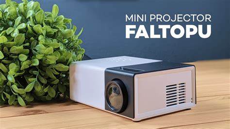 How to set up the Faltopu Mini Projector - Video & Sound Test - YouTube