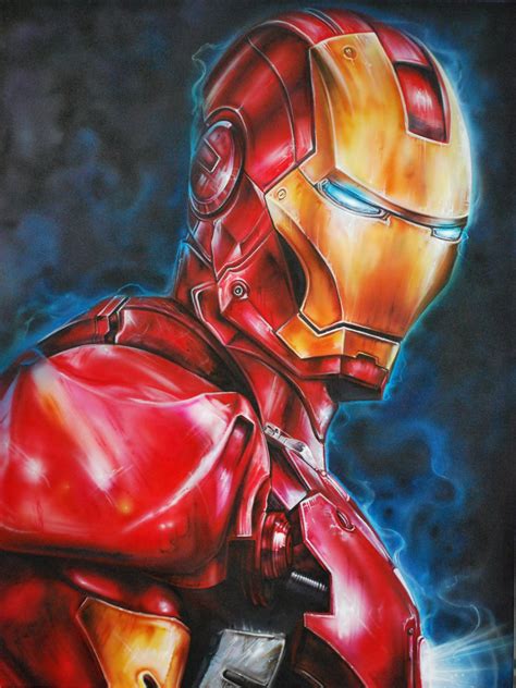 Derek Turcotte Art: The Comic Book Series- Ironman