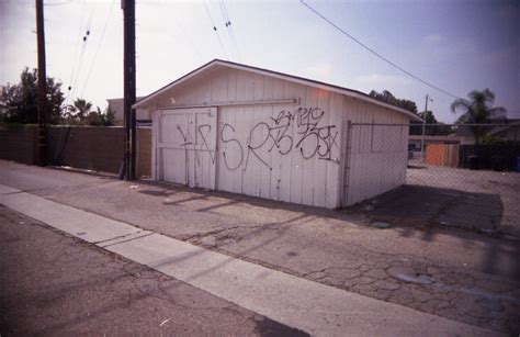 Welcome to the hood. | Gang graffiti not too far from my nei… | Flickr