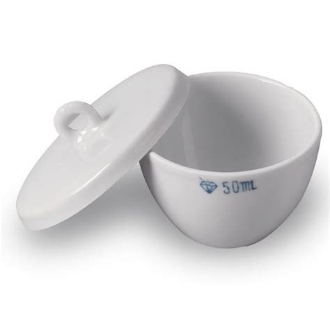 Crucible with lid 50ml – School Equipment Center