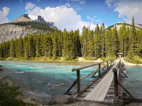 Rocky Mountains Trail, Canada Stock Photo - Image of view, scenery ...