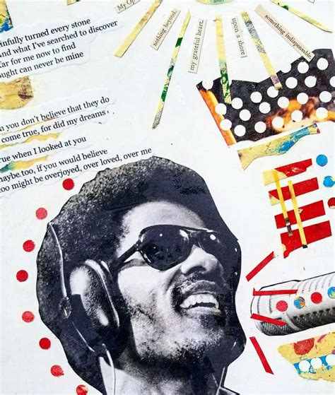 Stevie Wonder Motown Motown Music Cut Paper 60s Music 70s - Etsy