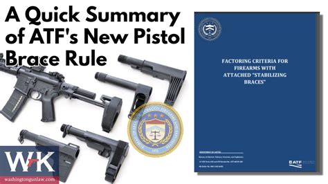 A Quick Summary of ATF's New Pistol Brace Rule | ARO News